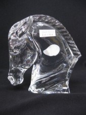Baccarat Crystal Figurine of a