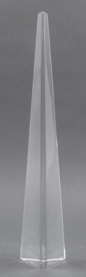 BACCARAT CRYSTAL GLASS OBELISK