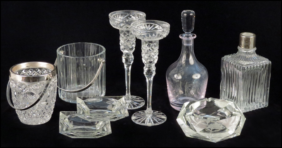 BACCARAT CRYSTAL ICE BUCKET.