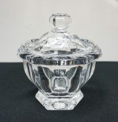 BACCARAT CRYSTAL LIDDED CANDY
