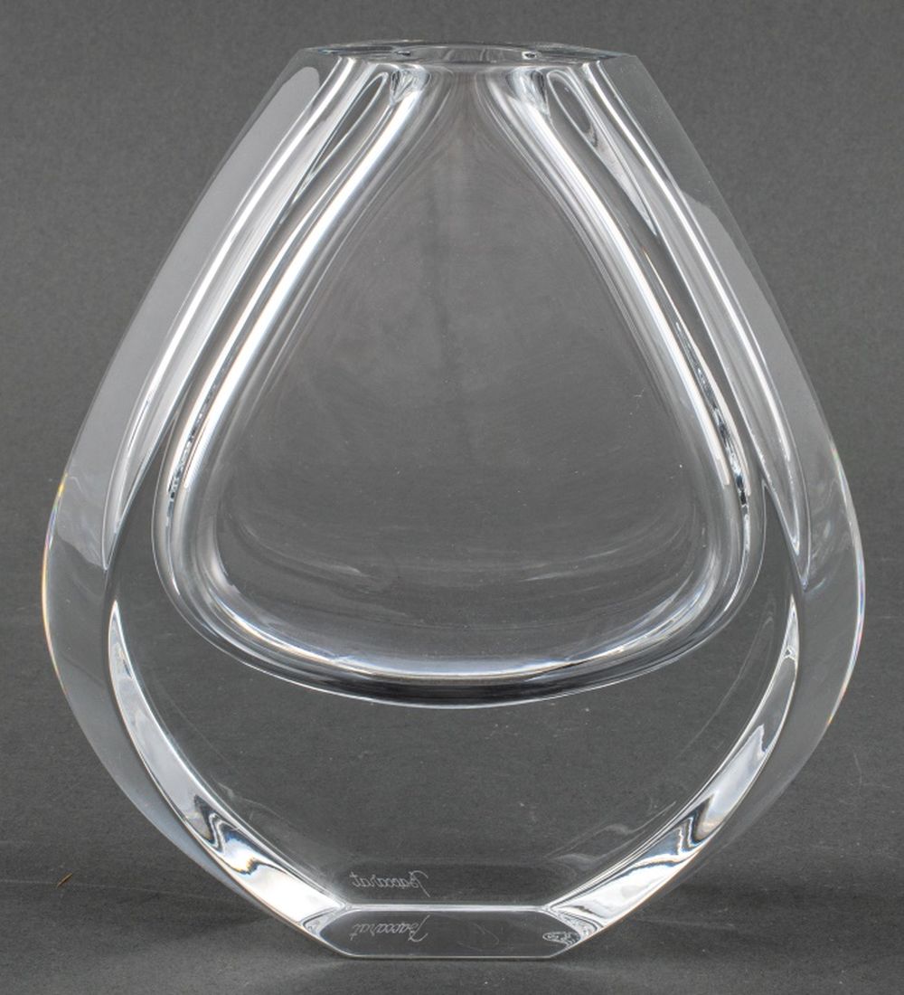 BACCARAT CRYSTAL "NEPTUNE" VASE,