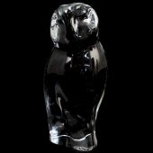BACCARAT CRYSTAL OWLDESCRIPTIO