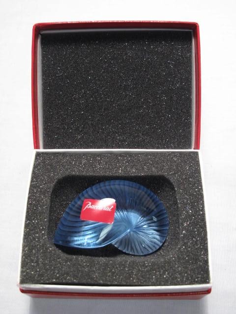 Baccarat crystal paperweight.