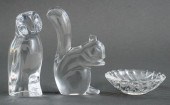 BACCARAT CRYSTAL PAPERWEIGHT &