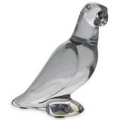 BACCARAT CRYSTAL PARROT BIRD F