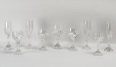 BACCARAT CRYSTAL PARTIAL SERVI