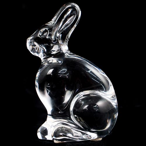 BACCARAT CRYSTAL RABBIT