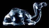 BACCARAT CRYSTAL RECUMBENT CAM