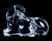 BACCARAT CRYSTAL RECUMBENT UNI