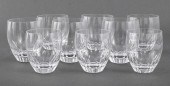 BACCARAT CRYSTAL ROCKS GLASSES