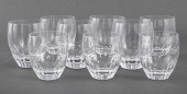 BACCARAT CRYSTAL ROCKS GLASSES