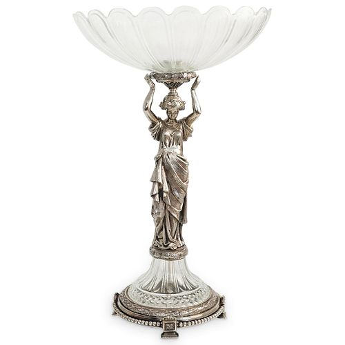 BACCARAT CRYSTAL & SILVER PLATED