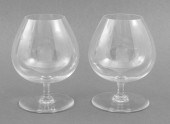 BACCARAT CRYSTAL SNIFTER GLASS