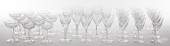 BACCARAT CRYSTAL STEMWARE, TOG