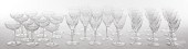 BACCARAT CRYSTAL STEMWARE, TOG