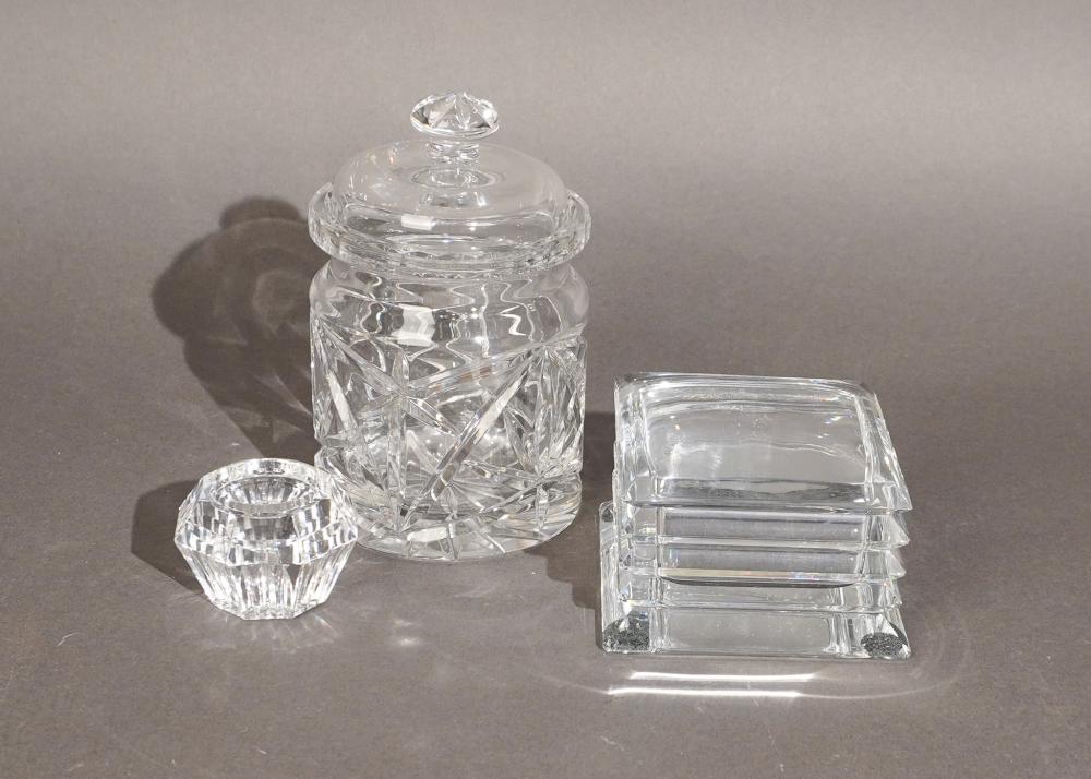 BACCARAT CRYSTAL TABLE BOX, ROYAL
