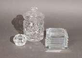 BACCARAT CRYSTAL TABLE BOX, RO
