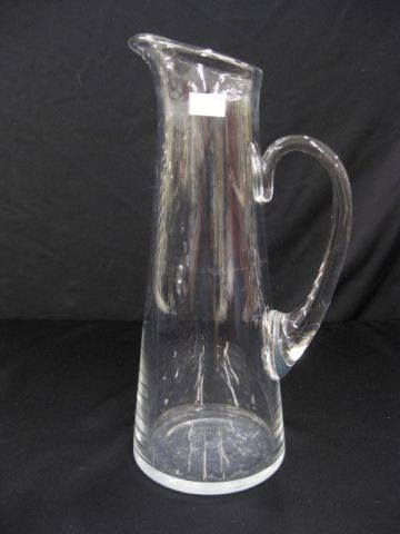 Baccarat Crystal Tall Pitcher