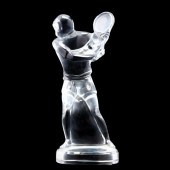 BACCARAT CRYSTAL TENNIS PLAYER