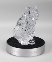 BACCARAT CRYSTAL TIGER AWARD F