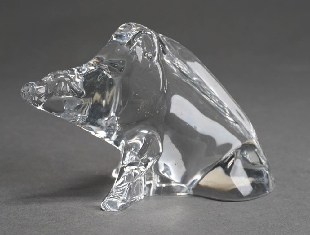 BACCARAT CRYSTAL WARTHOGBaccarat