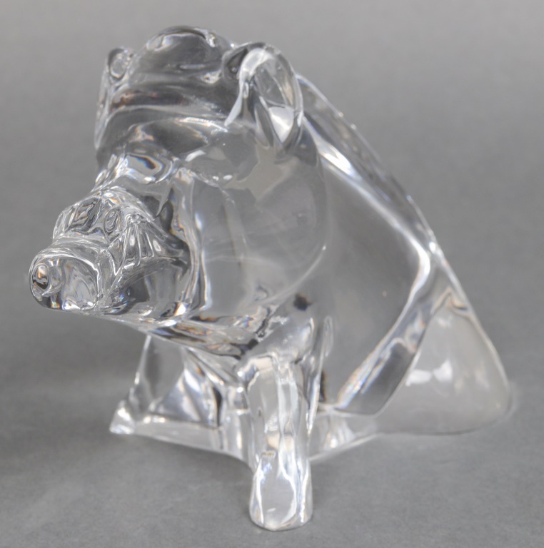 BACCARAT CRYSTAL "WILD BOAR"