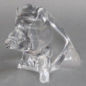 BACCARAT CRYSTAL "WILD BOAR" F