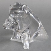 BACCARAT CRYSTAL "WILD BOAR" F