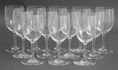 BACCARAT CRYSTAL WINE CLARET G