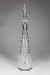 BACCARAT CUT CRYSTAL DECANTER