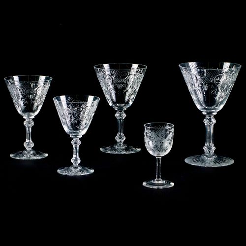BACCARAT CUT GLASS STEMWARE