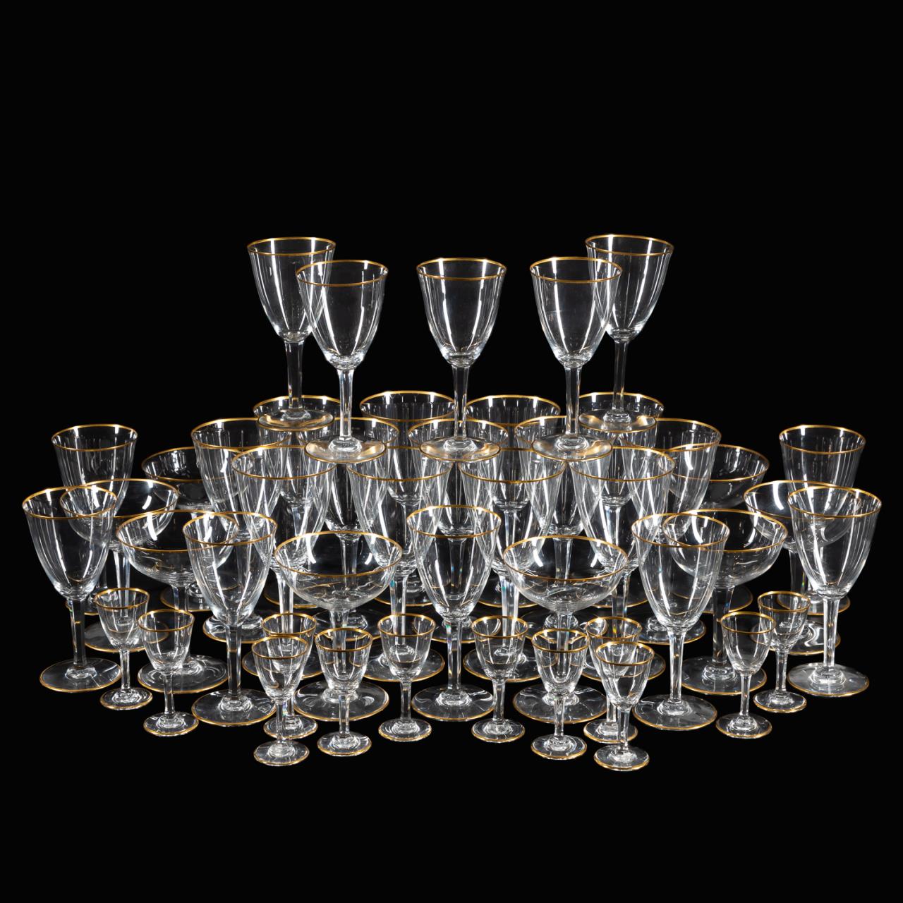 BACCARAT "DIRECTOIRE' GILT