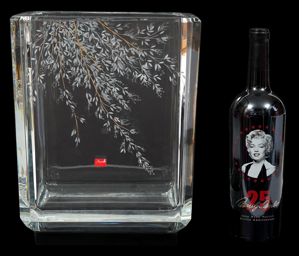 BACCARAT EDO VASE BY KENZO