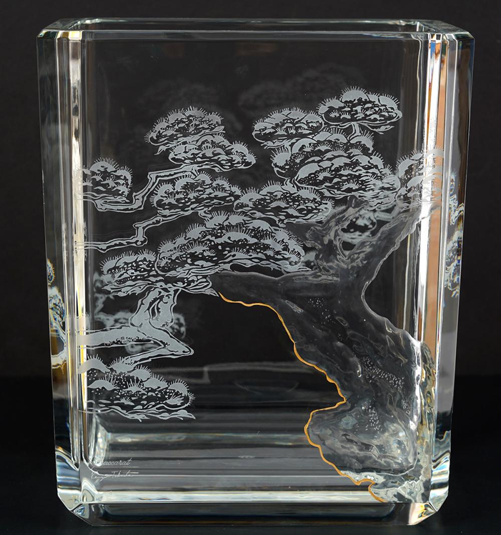 BACCARAT EDO VASE BY KENZO