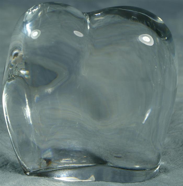 Baccarat elephant figurine, 2