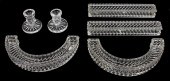 BACCARAT FOUR PIECCE CENTERPIE