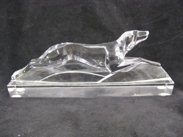 Baccarat French Crystal Figurine of