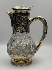 BACCARAT FRENCH CUT GLASS EWER