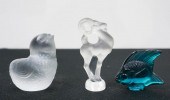 BACCARAT FROSTED CHICK AND LAL