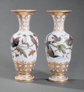 BACCARAT GILT AND ENAMELED OPA
