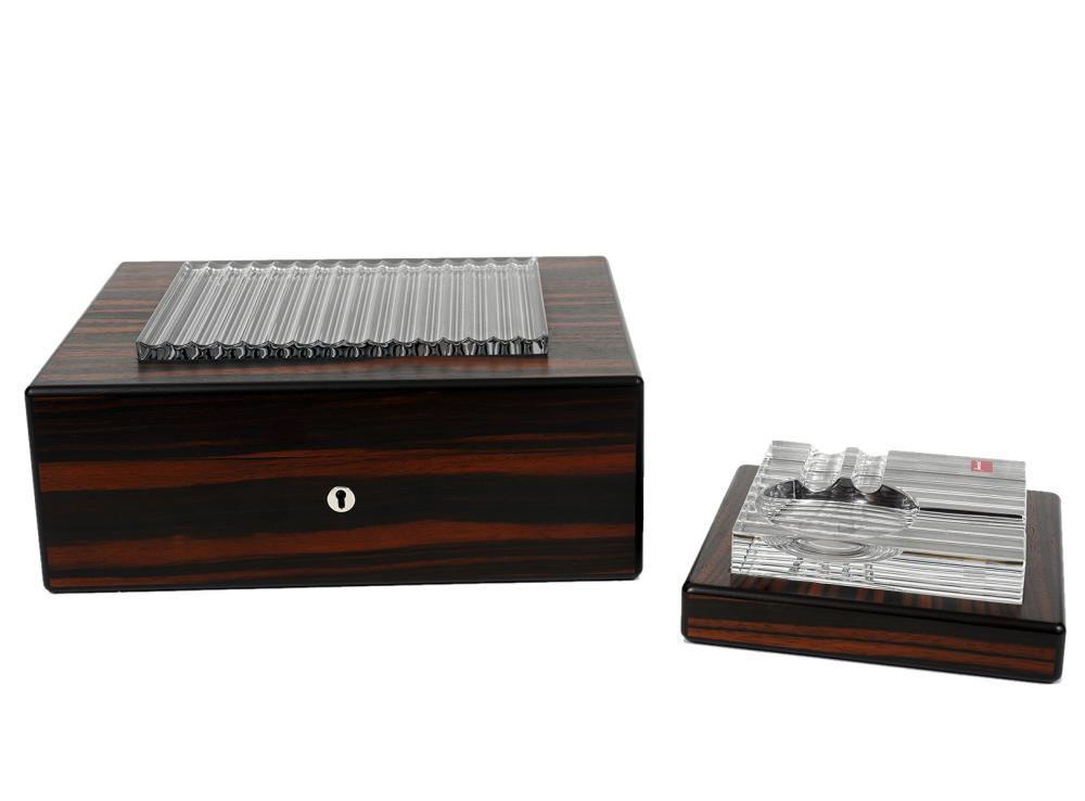 BACCARAT HUMIDOR & BACCARAT