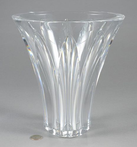 BACCARAT LARGE CRYSTAL VASEBaccarat
