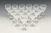 BACCARAT MASSENA WINE GLASSES.