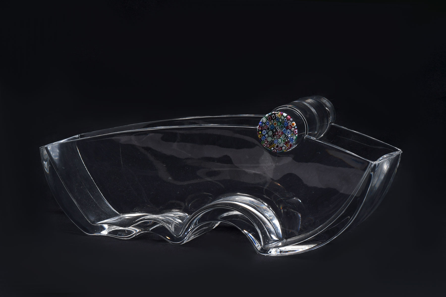 BACCARAT ''OCEANIE'' VASE IN BOX:
