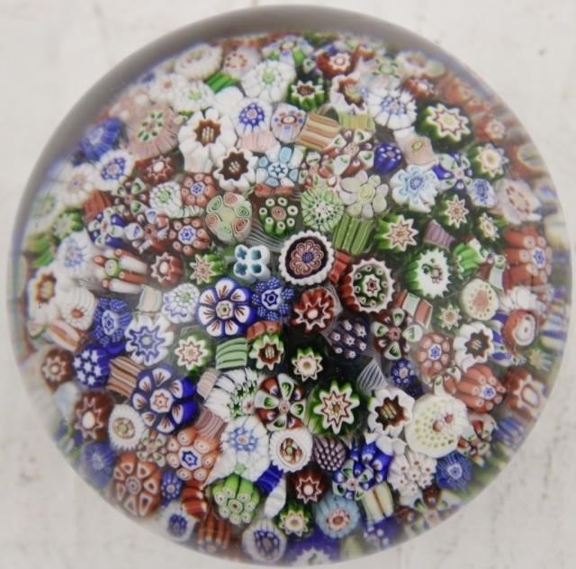 BACCARAT PAPERWEIGHT, FRENCH, CLOSE