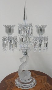 BACCARAT PARTIAL FROSTED CRYST