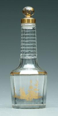 Baccarat perfume, cut glass