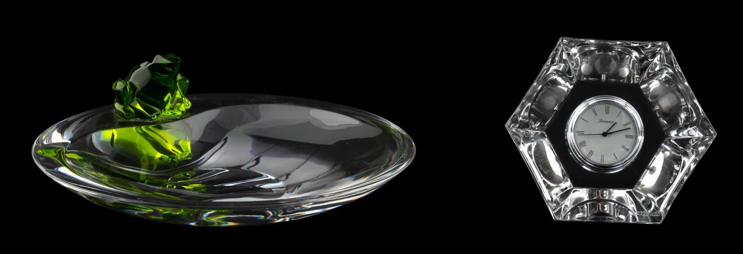 BACCARAT RAINETTE FROG DISH &