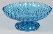 Baccarat sapphire swirl blue g