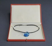 BACCARAT SKY BLUE CRYSTAL PEND